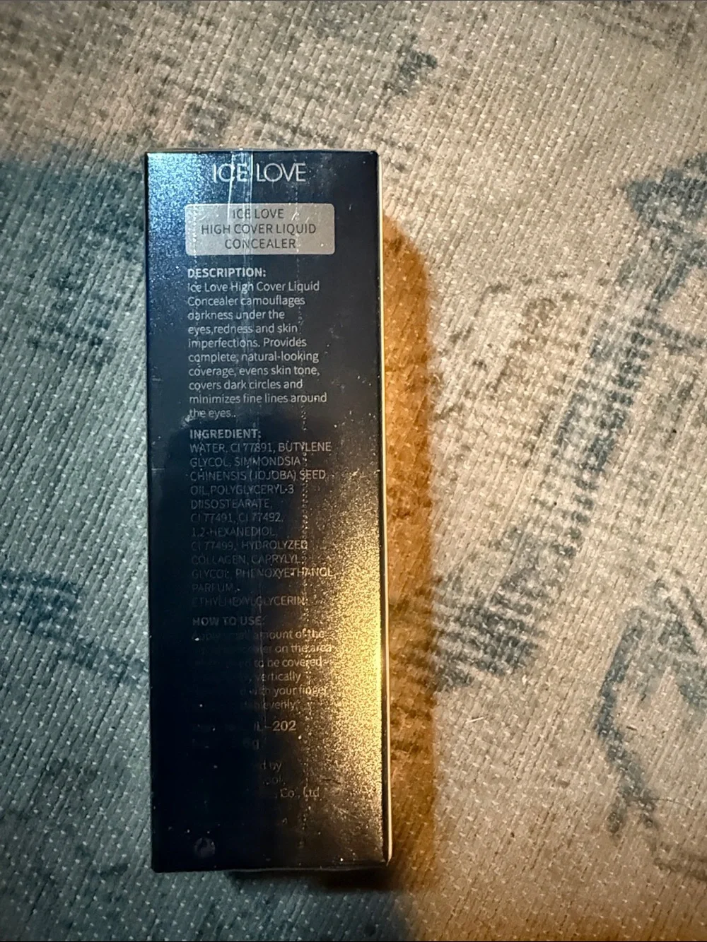 Luxe High Cover Liquid Concealer - Beige